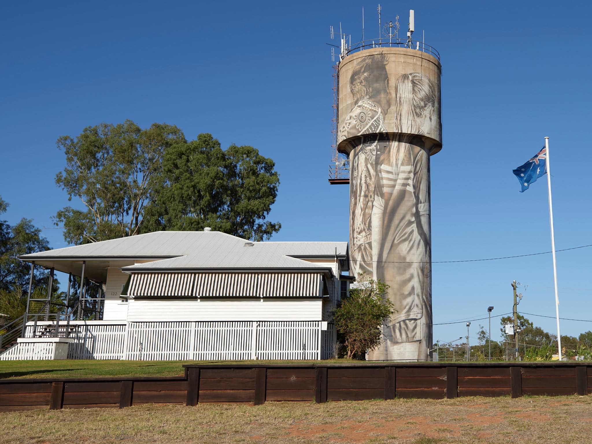 Cunnamulla Water Tower Art Tourism And Events Queensland 143012 19